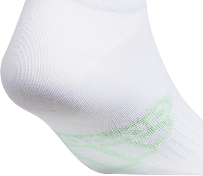 adidas Men's Superlite No Show Socks (6 Pairs) Lightweight & Breathable