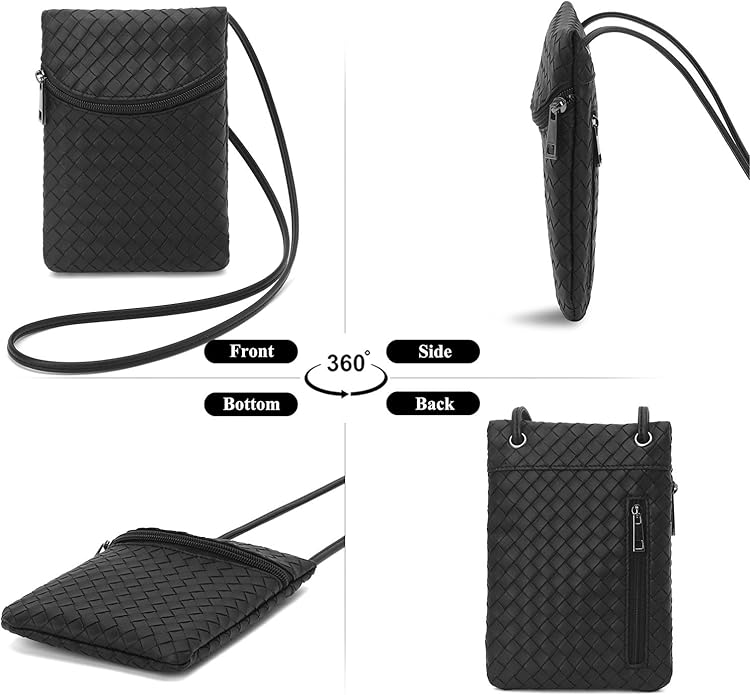 Small Crossbody Women Cell Phone Purse Wallet Bag With Shoulder Strap