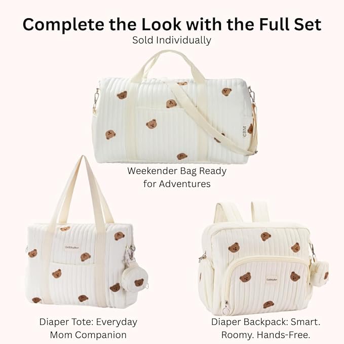 Women’s Travel Duffel Bag – Large Weekender & Overnight Travel Bag with Wet Pocket, Carry-On Friendly, Ideal as Hospital or Maternity Bag for Labor and Delivery