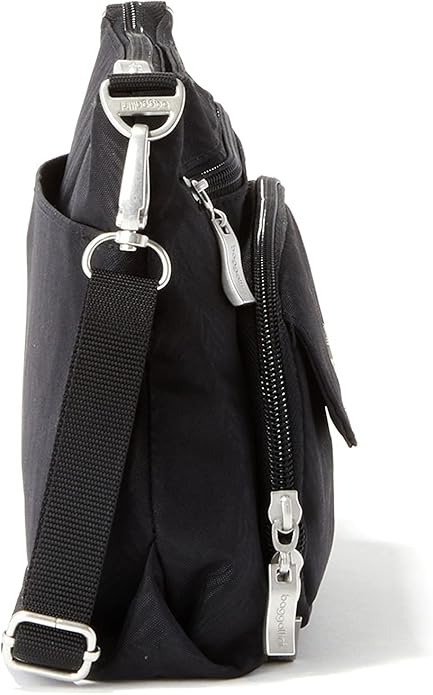 Baggallini Original Everyday 11x7.5 Crossbody Bags Rfid Protected Lightweight Nylon Zippered Travel Purse