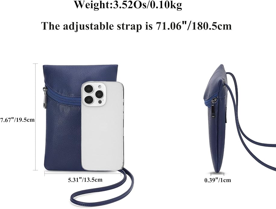 Small Crossbody Women Cell Phone Purse Wallet Bag With Shoulder Strap