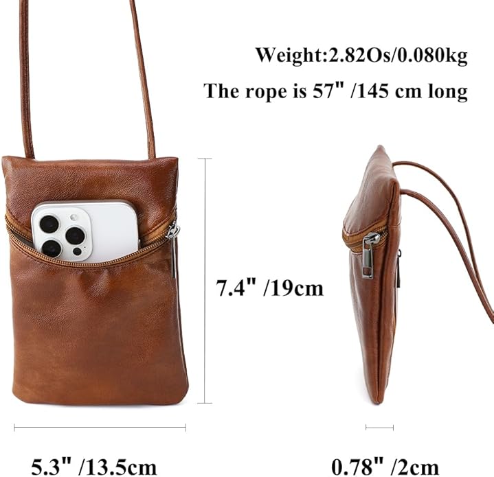 Small Crossbody Women Cell Phone Purse Wallet Bag With Shoulder Strap