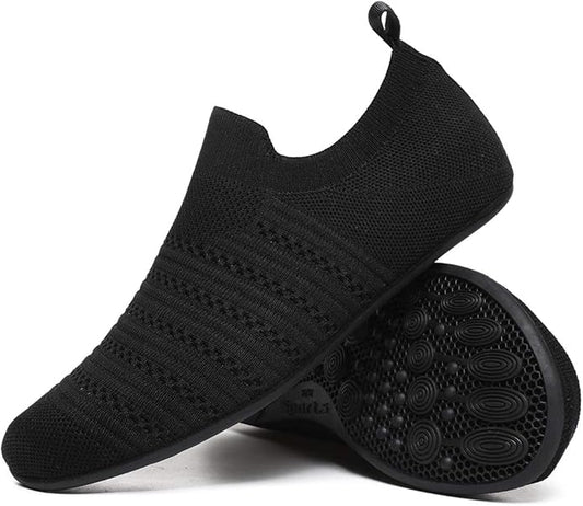 SLEVEL Lightweight Non Slip Travel Indoor Grip House Slipper Socks Unisex Adult Around The House Floor Home Shoes for Women Men