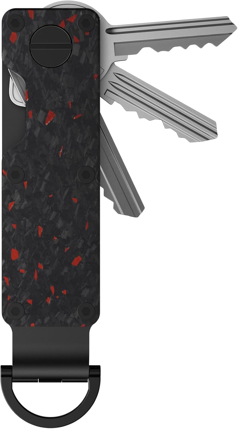 Key Organizer Minimalist Innovative Keyholder Compact Keys Organizer Smart KeyChain Secures 2-6 Keys