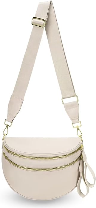 Crossbody Bags For Women,Waterproof Oxford Bum Bag with Adjustable Strap,Large Capacity Travel Purse