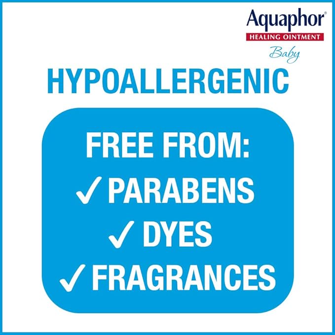 Aquaphor Baby Healing Ointment, To-Go Pack | Advanced Therapy | For Chapped Cheeks | For Diaper Rash | 2 Count Pack