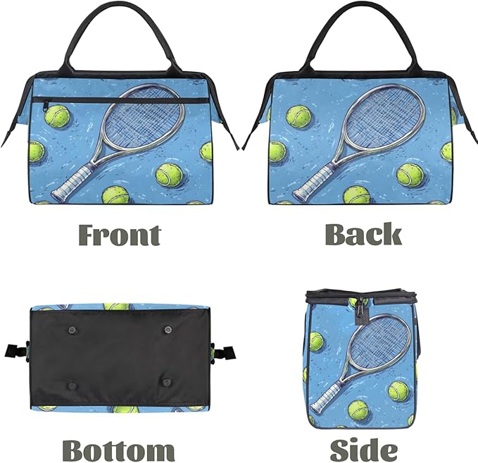 Tennis Overnight Weekender Bag for Women Men Travel Duffel Bags Waterproof Luggage Carry on Sports Yoga Gym Bag
