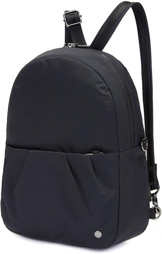 Pacsafe Citysafe CX Anti Theft Convertible Backpack - Fits 10" Tablet, ECONYL Black