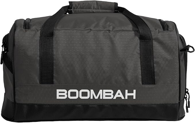 Boombah Sport Duffle Bag - All-purpose Athletic Duffle for Sports, Gym & Travel - Charcoal