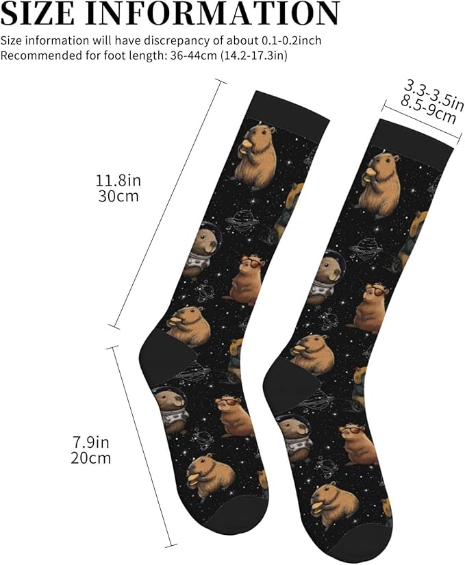 Compression Socks Knee High Circulation Support Socks For Women Men Athletic Running Work Hiking Cycling Travel