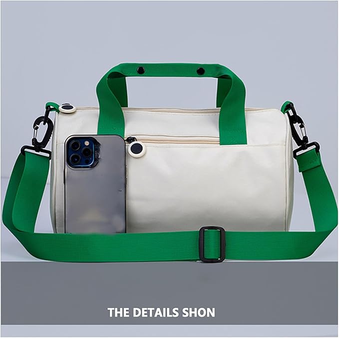 Small Gym Bags Crossbody Tote Workout Travel Duffle Bags For Daily Outdoor Exercise Cycling Swimming Dance Sport (Purple, S)