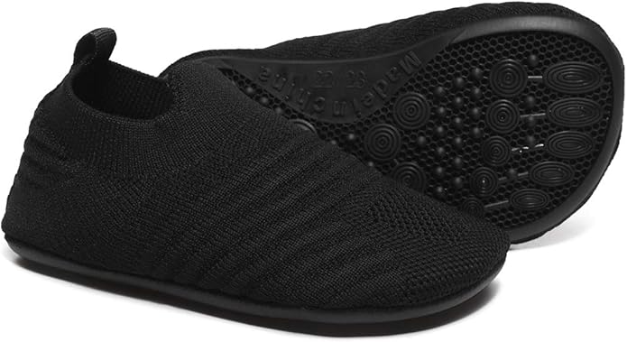 ditont Toddler Slippers Non-Slip Lightweight Comfortable Kids Indoor Grip House Home Shoes for Boys Girl