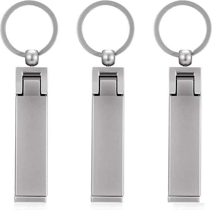 Hotop 3 Pieces Purse Hook for Table Instant Bag Hook Hanger, 2-in-1 Handbag Table Holder Hanger Set Mobile Phone Holder Foldable Storage Stylish Swivel Design for Women Desk(Silver)