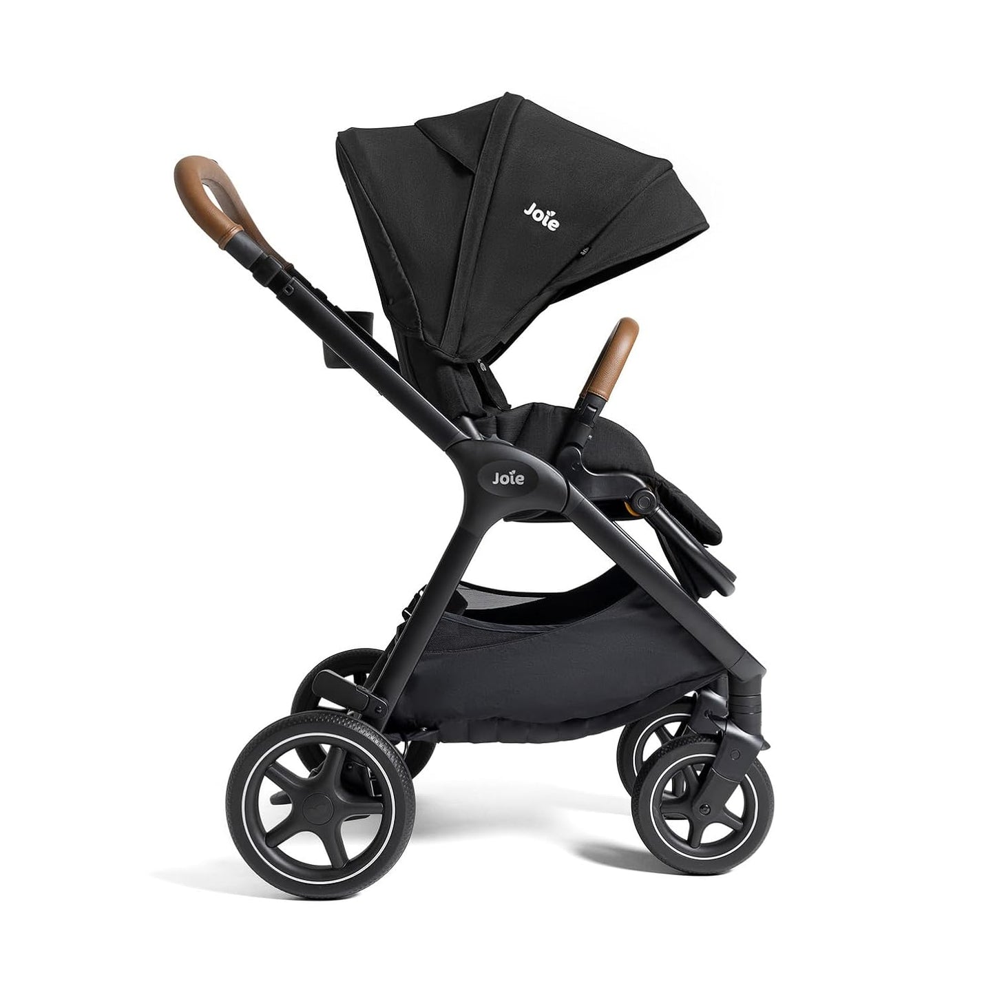 Joie, Kava 3-in-1 Stroller - Versatile, All-Wheel Suspension, Reversible Seat, Travel System Compatible and Detachable Crossbody Bag (Shale)