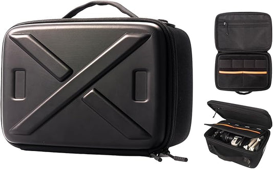 Besnfoto Camera Case Hardshell Camera Bag Small Compatible with Camera Sony Alpha 7 II III IV/7R V, Canon EOS RebelR100/R50 DSLR SLR Mirrorless Cameras and Lens