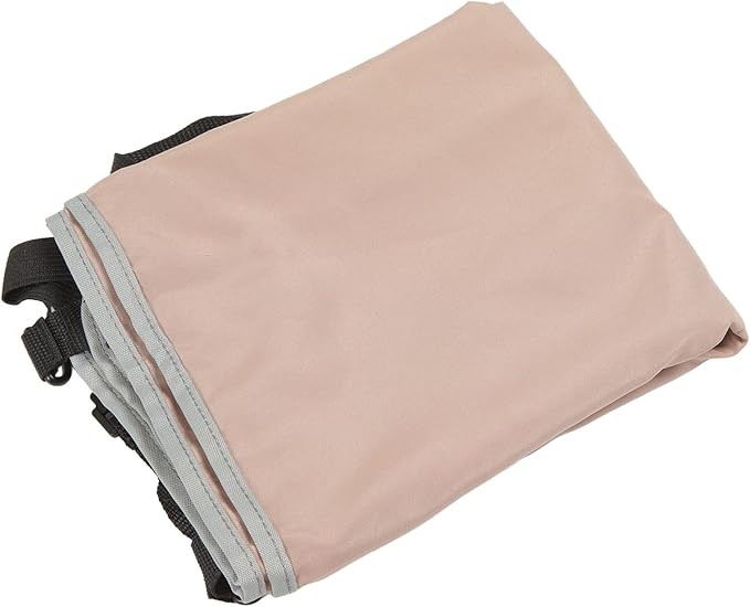 Ergonomic Hammock Seat Cover with Footrest for Airplane, Practical Outdoor Use (Khaki)