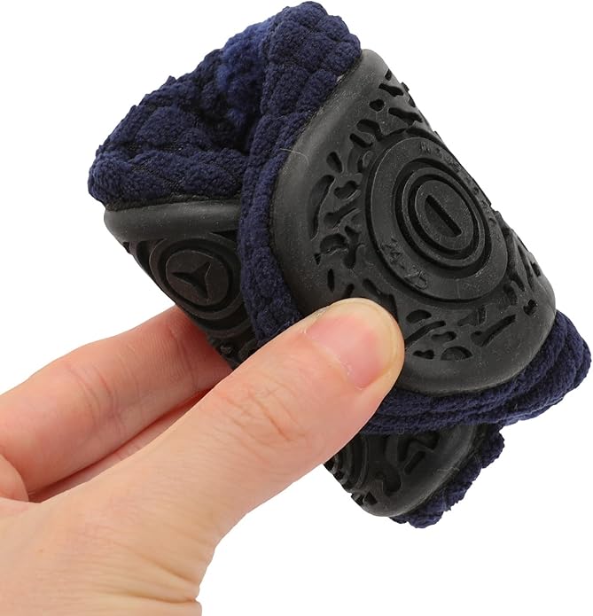 XIHALOOK Toddler Boys Girls House Slippers with Microfleece Lining Cozy Household Shoes Non-slip for Kids