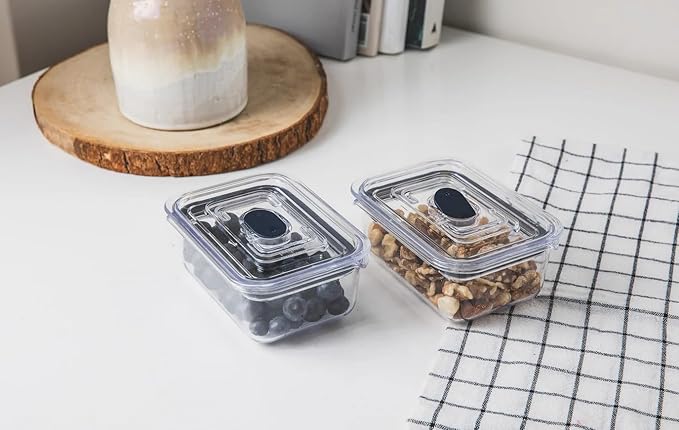 Latchlok Click 1.9 Cup Food Storage Container, Set of 2, Storm