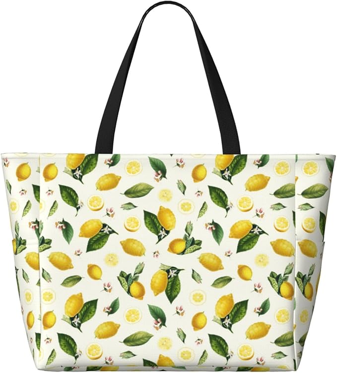Beach Tote Bag for Women Beach Bag Waterproof and Sandproof Tote Bag with Wet Bag Large Travel Bag for Weekend Travel