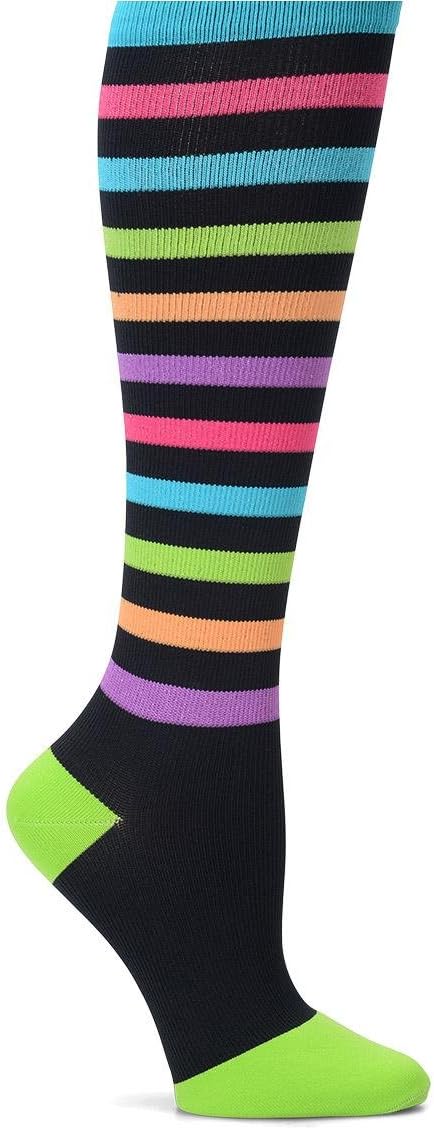 Nurse Mates Women's Calf Socks | 12-14 mmHg Compression | Superior Support & Comfort | 1 Pair