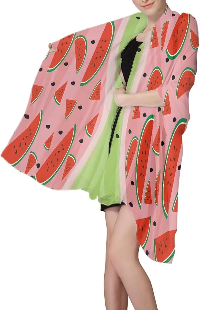 Watermelon Patchwork Print Lightweight Beach Towel Quick Drying, Absorbent Travel Towel for Swimmers, Sand Free Camping Towel, Soft Comfortable Beach Towels for Vacation, Pool, Swim S
