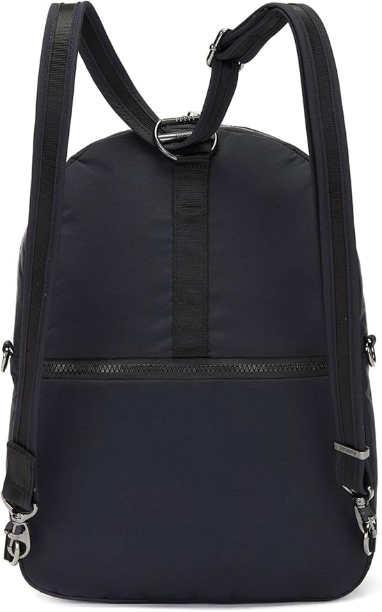Pacsafe Citysafe CX Anti Theft Convertible Backpack - Fits 10" Tablet, ECONYL Black