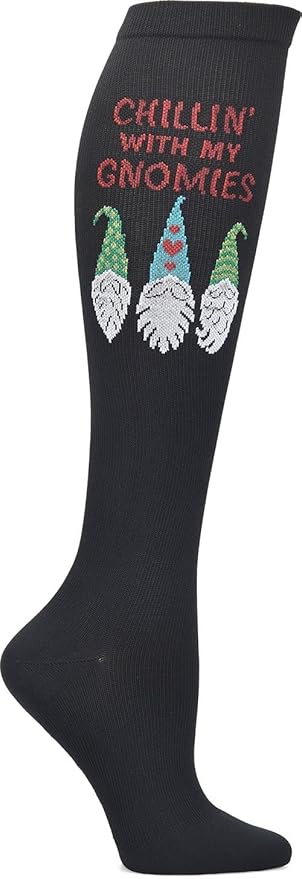 Nurse Mates Women's Calf Socks | 12-14 mmHg Compression | Superior Support & Comfort | 1 Pair
