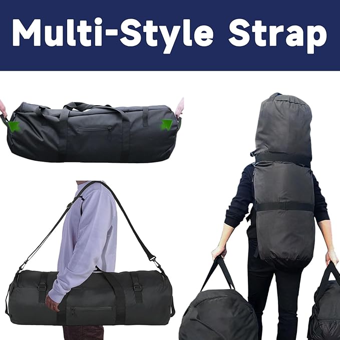 Arxus Duffle Bag for Travel 30L/50L/90L Extra Large Luggage Heavy Duty Duffel Bat Bag for Men Sports