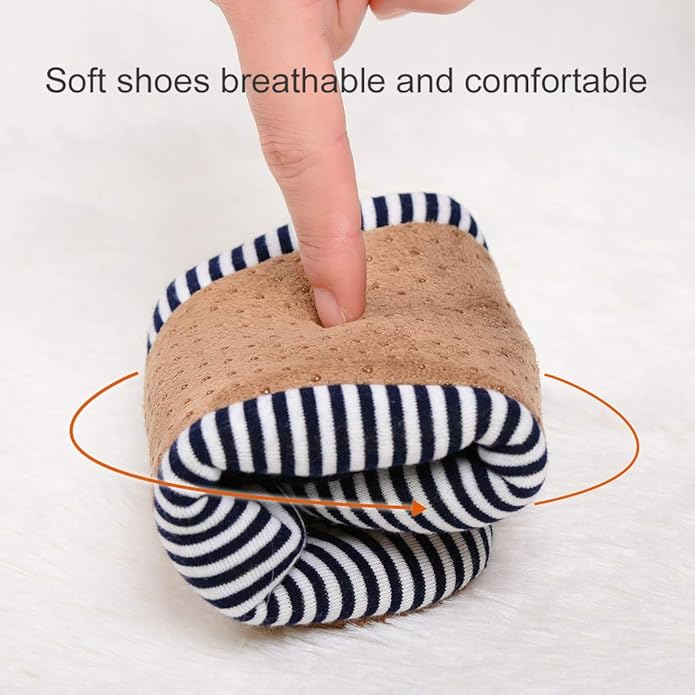 Panda Bros Women's Ballerina House Slippers,Anti-Skid Comfy Warm Ballet Style Slippers