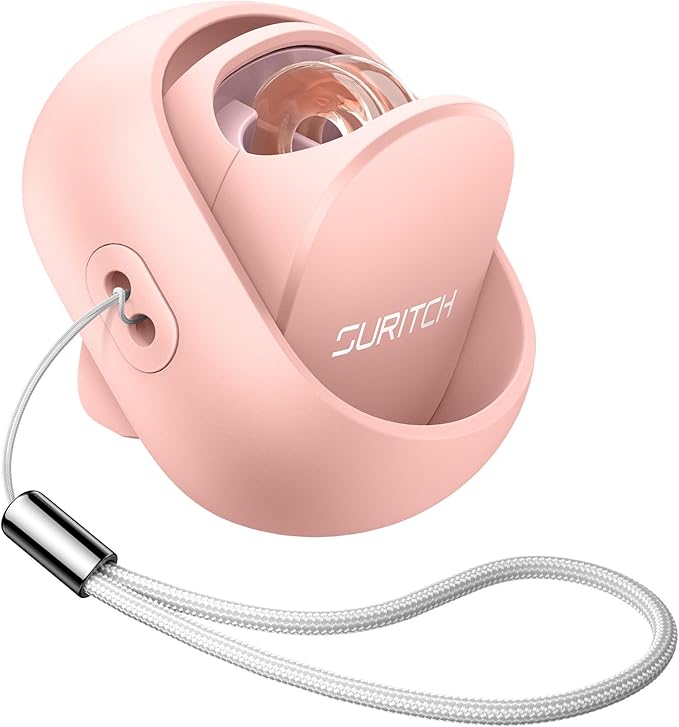 SURITCH Case for Loop Earplugs, Portable Storage Container for Earplugs & Accessories, Pink