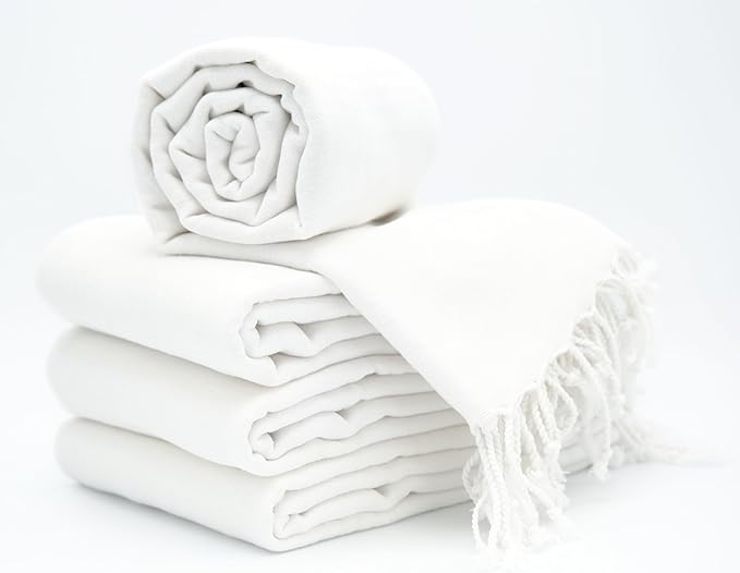 PARK & OZ Turkish Beach Towels 4 Pack – Oversized 100 Percent Cotton Quick Dry Absorbent Sand Free Blanket 72 x 40 Extra Large Lightweight Pool Towels for Adults Women Men Sand Resistant Tie-Dye