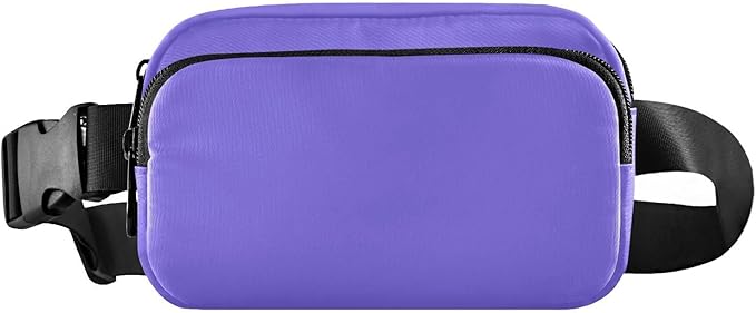 Fanny Pack for Women Men Water Resistant Fashion Waist Packs with Adjustable Strap Belt Bag for Travel Workout Jogging Hiking Medium Slateblue