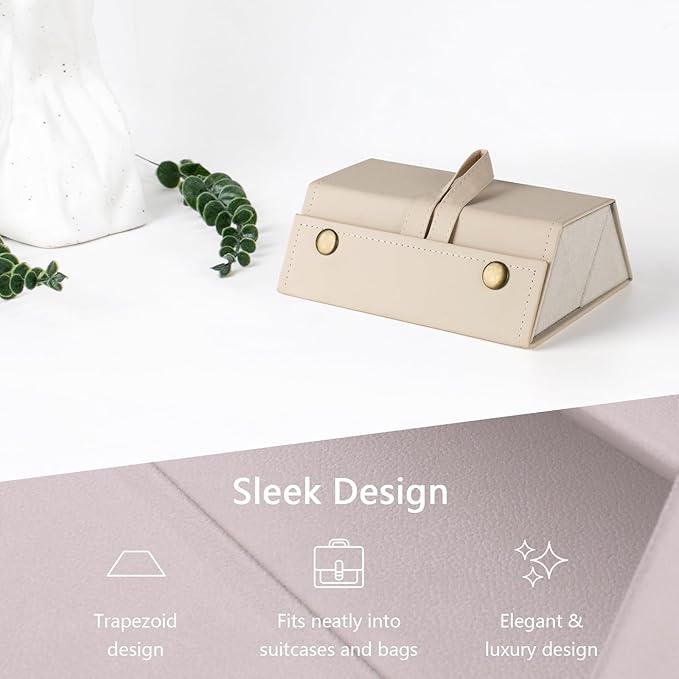 Sunglasses Travel Case,Foldable Eyeglasses Case, Portable Multiple Glasses Case for Women Men Girls