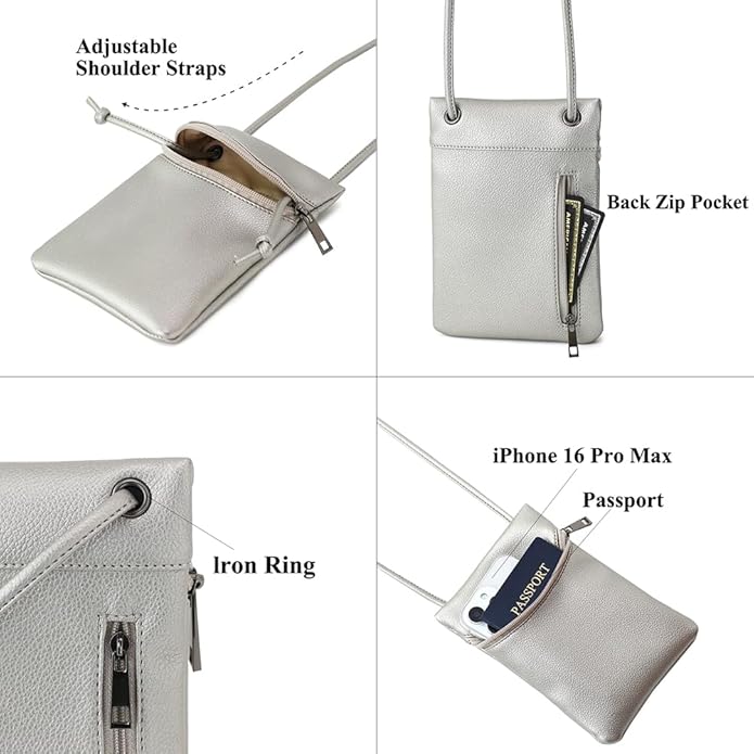 Small Crossbody Women Cell Phone Purse Wallet Bag With Shoulder Strap