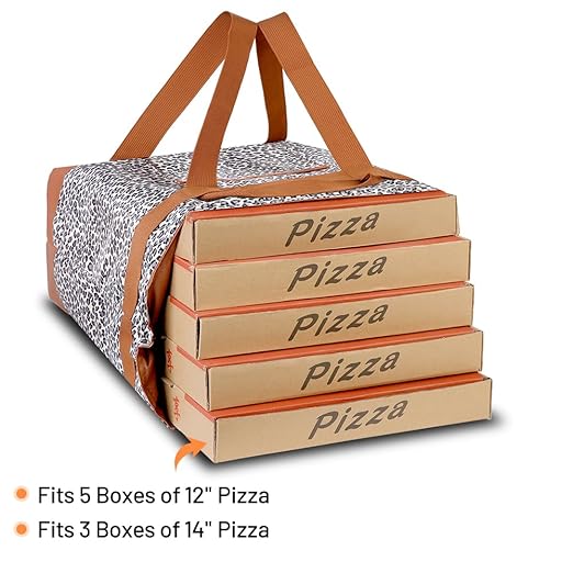 CIVJET 2Pk Insulated Reusable Tote Bag for Grocery Shopping for Women/Men, Pizza/Food Delivery Bag to Keep Food Cold/Hot for Professional Catering, Cooler Bags for Travel/Beach/Picnic, Cow Print