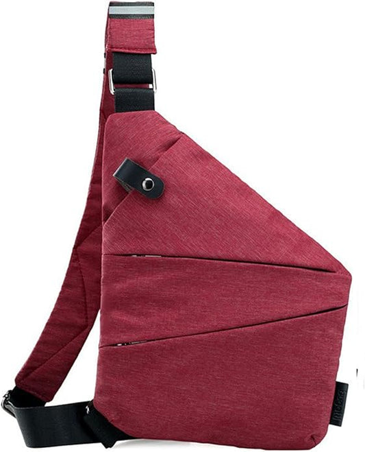 ZUEVI Anti Theft Travel Sling Bag for Women/Men - Fashion Crossbody Purse for Casual Traveling