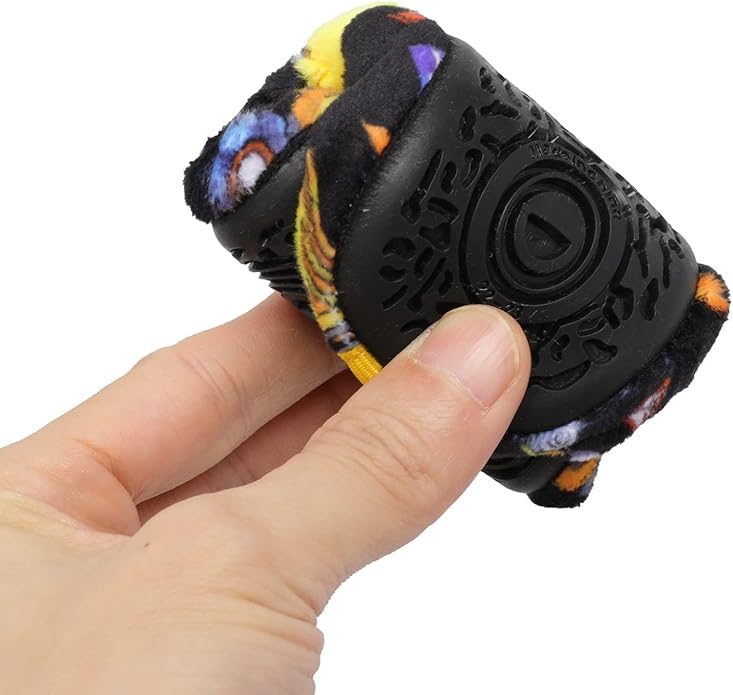 XIHALOOK Toddler Boys Girls House Slippers with Microfleece Lining Cozy Household Shoes Non-slip for Kids