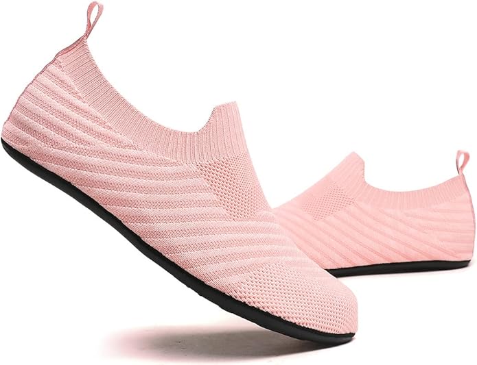 SLEVEL Lightweight Non Slip Travel Indoor Grip House Slipper Socks Unisex Adult Around The House Floor Home Shoes for Women Men