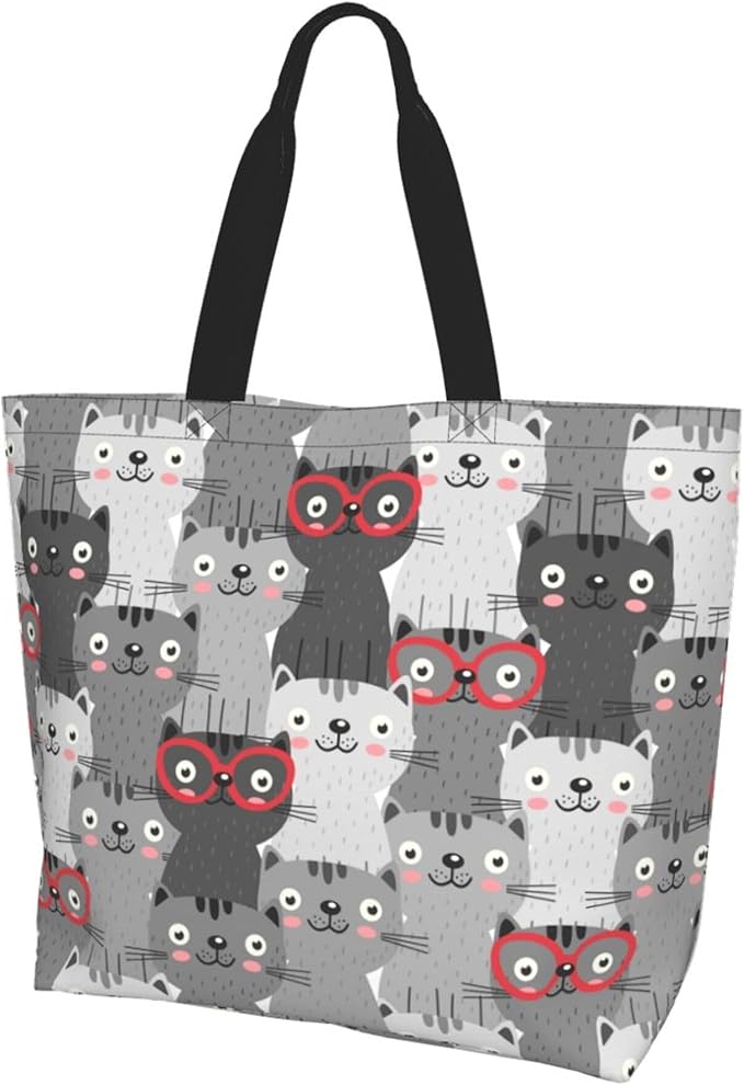 Tote Bag for Women Large Beach Bag Reusable Grocery Bags Handbag for Travel Shopping