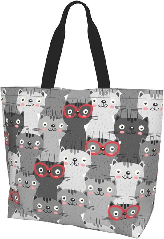 Tote Bag for Women Large Beach Bag Reusable Grocery Bags Handbag for Travel Shopping