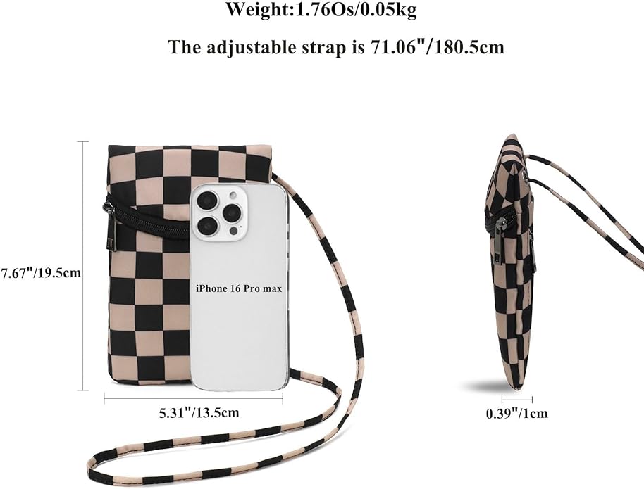 Small Crossbody Women Cell Phone Purse Wallet Bag With Shoulder Strap