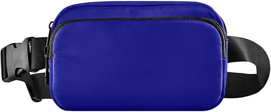 Fanny Pack for Women Men Water Resistant Fashion Waist Packs with Adjustable Strap Belt Bag for Travel Workout Jogging Hiking Dark Blue