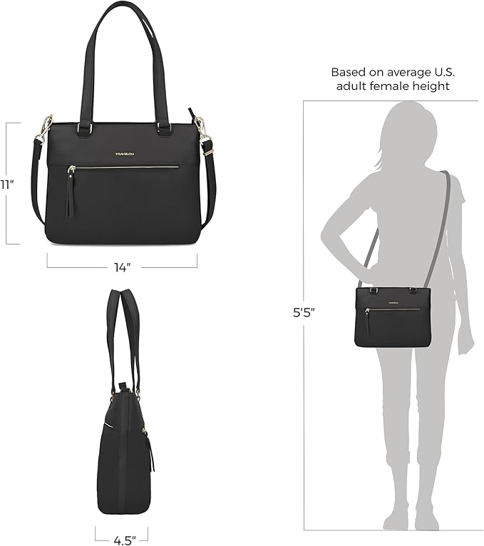 Travelon Anti-Theft Addison Tote Bag