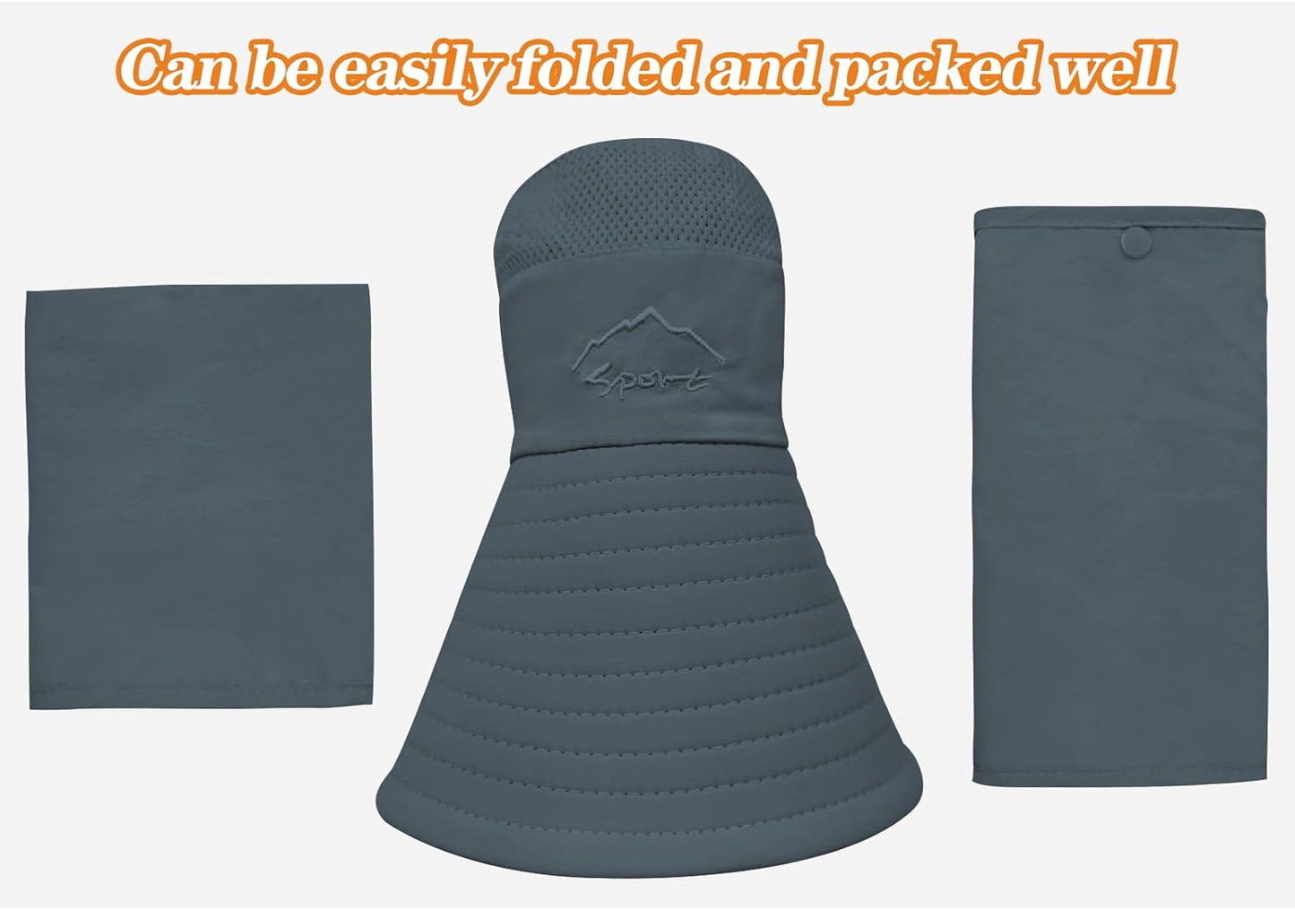 Sun Hats for Men Women Fishing Hat UPF 50+ Breathable Wide Brim Summer UV Protection Hat