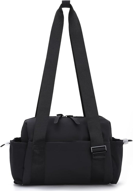 Freie Liebe Small Gym Bag for Women, Mini Tote Duffle Bag with Wet Compartment Nylon Yoga Handbags for Workout Sport and Travel