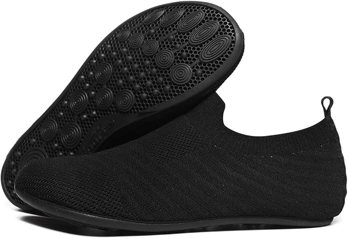 ditont Non-Slip Indoor House Slippers Lightweight Comfortable Grip House Home Shoes for Men Women