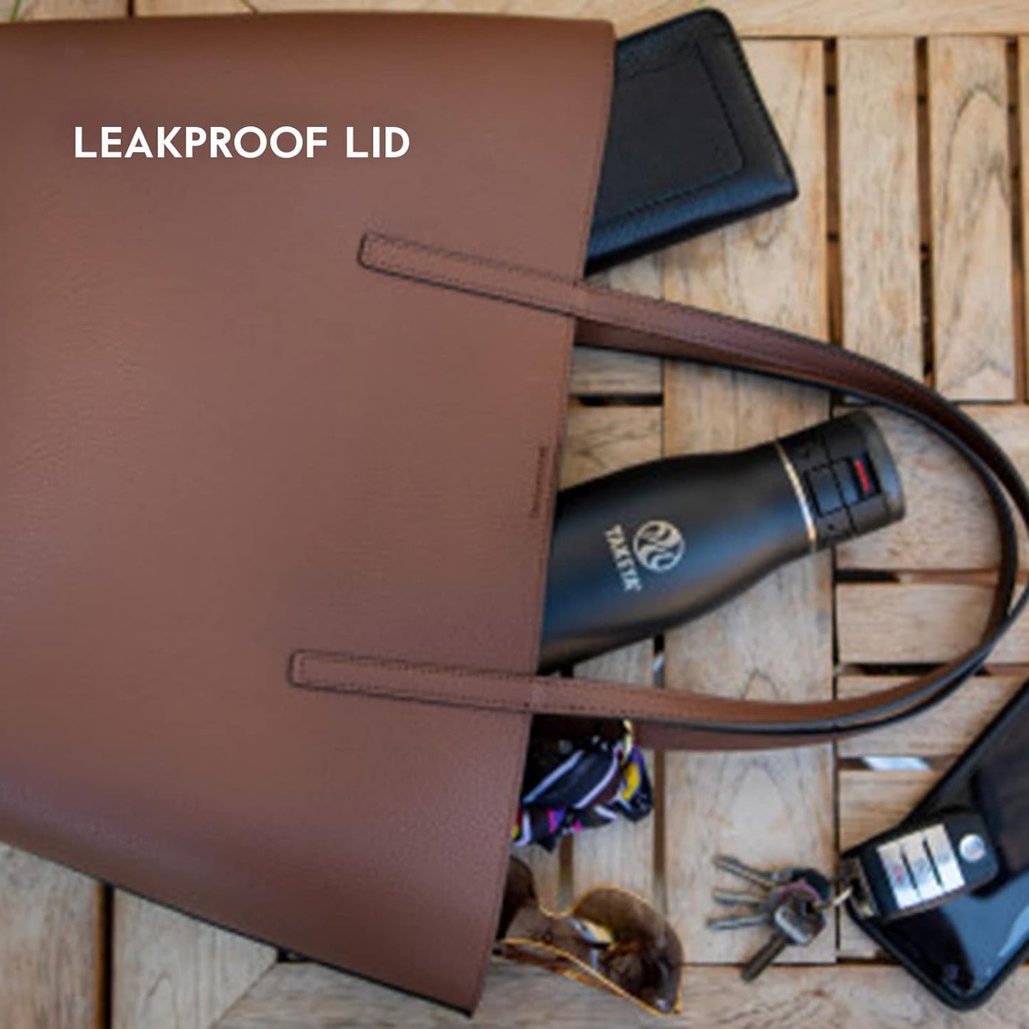 Takeya Traveler Leakproof Coffee Mug - Carrying Loop - Insulated Drinkware for Everyday Use - Durable & Portable with Spill-Proof Design - 17 oz, Arctic White