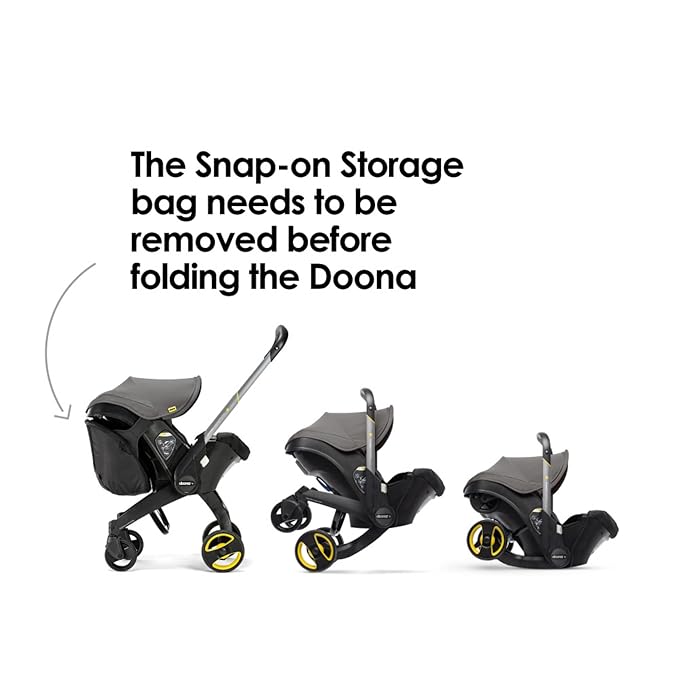 Doona Snap-on Storage - Compatible with Doona Car Seat & Stroller