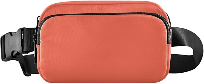 Fanny Pack for Women Men Water Resistant Fashion Waist Packs with Adjustable Strap Belt Bag for Travel Workout Jogging Hiking Tomato