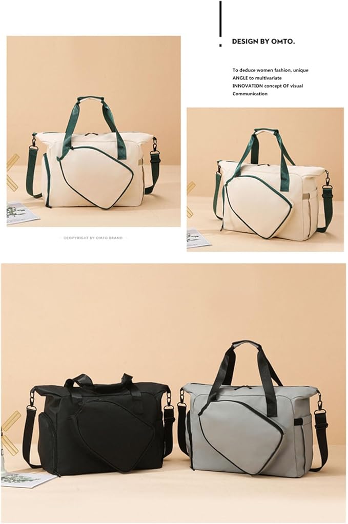 Functional Gym Duffle Bag Features Wet Dry Compartment and Separate Shoe Pocket Ergonomic Design Separate Wet/Dry